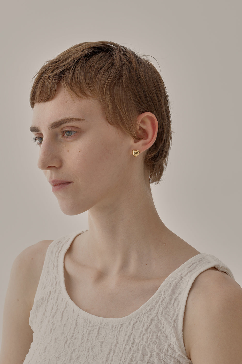 22 Pearl Pierced(Heart)