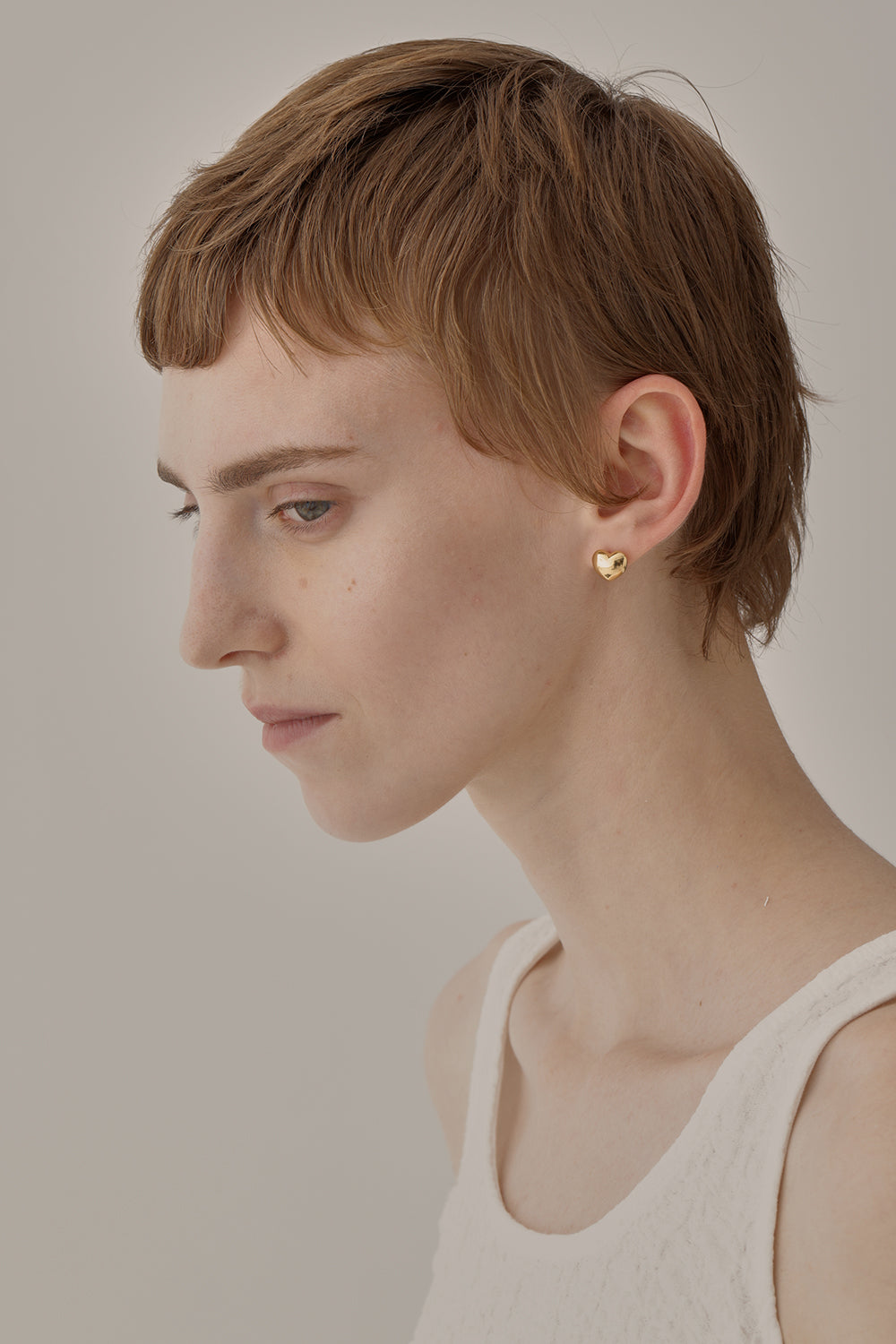 22 Pearl Pierced(Heart)