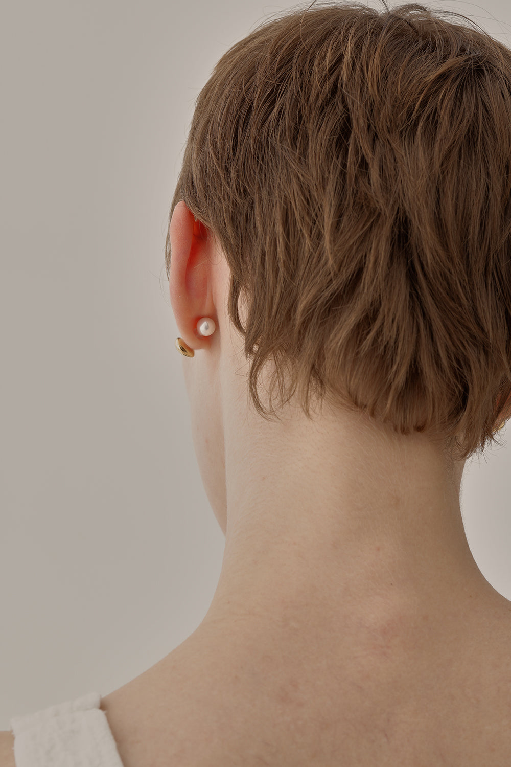 22 Pearl Pierced(Heart)