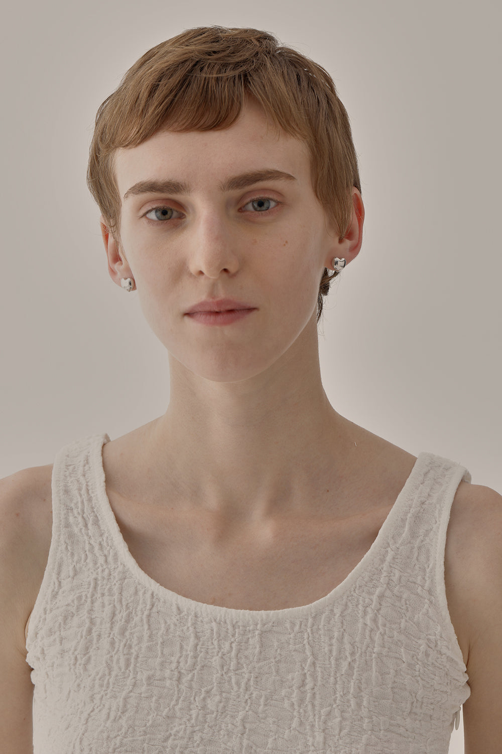22 Pearl Pierced(Heart)