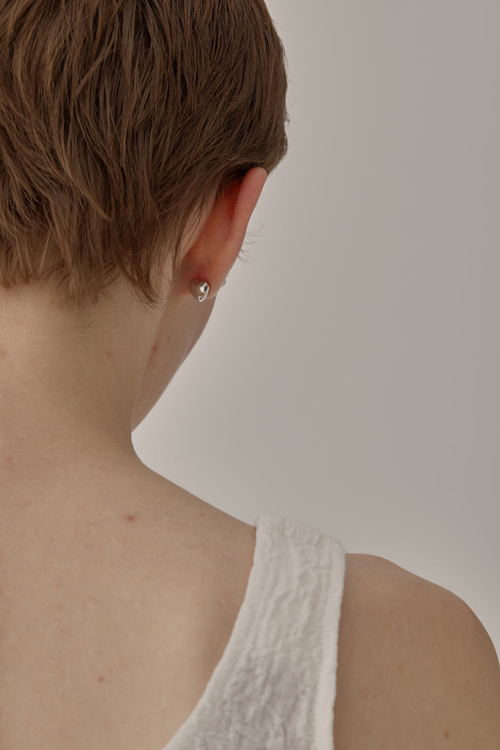 22 Pearl Pierced(Heart)