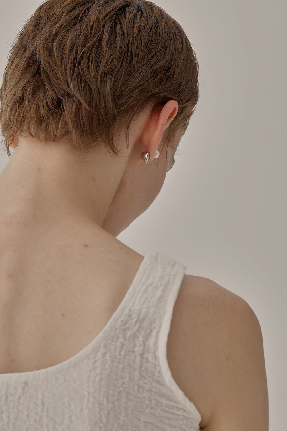 22 Pearl Pierced(Heart)