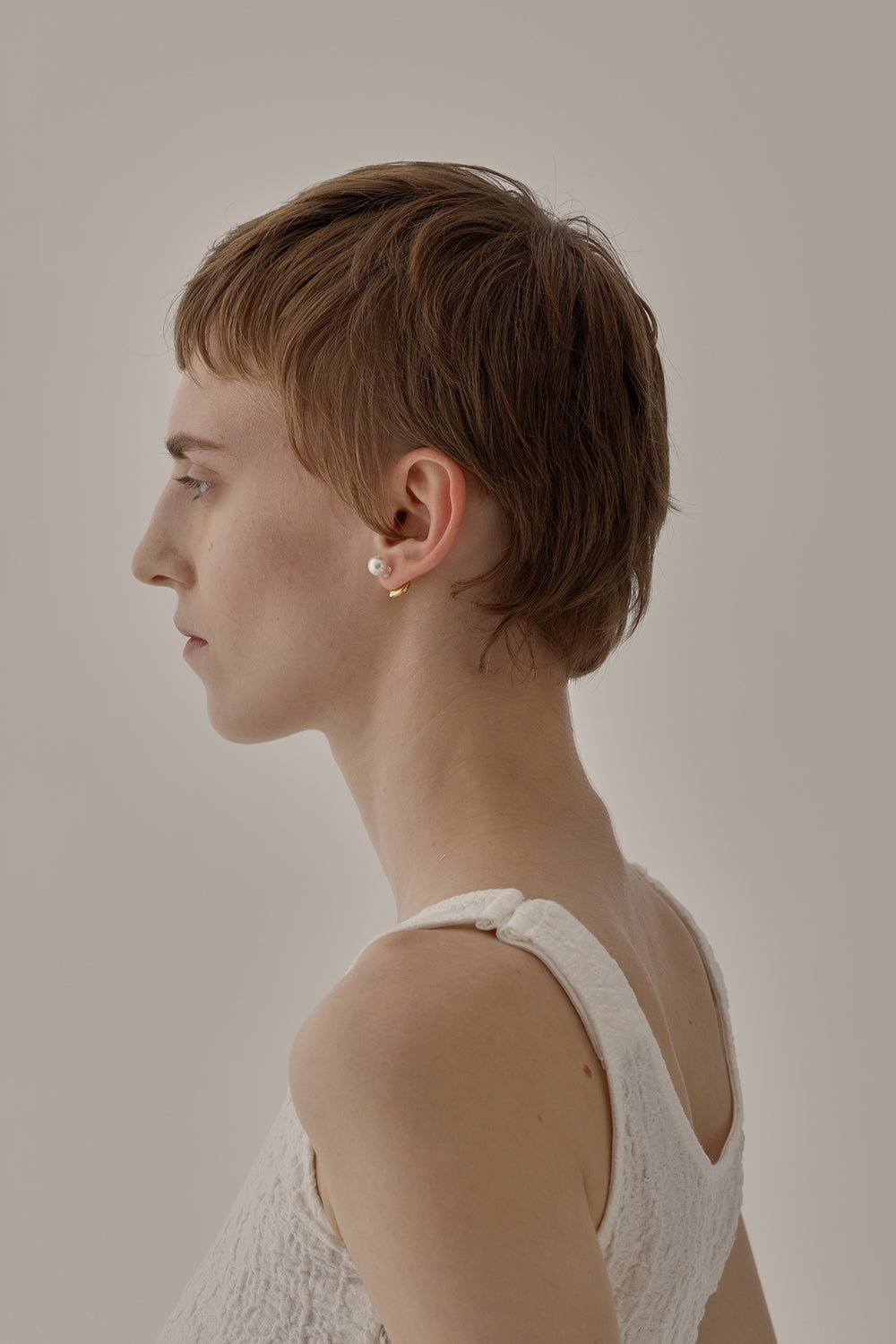 22 Pearl Pierced(Heart)