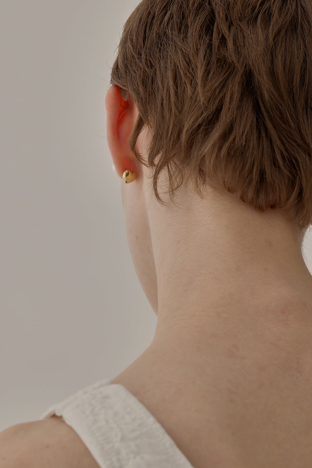 22 Pearl Pierced(Heart)