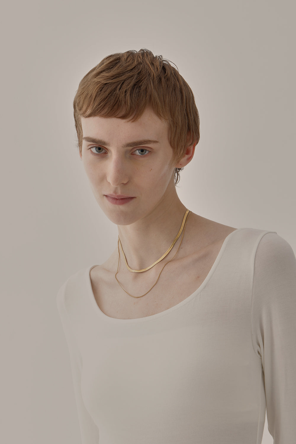 Set Necklace Sliver