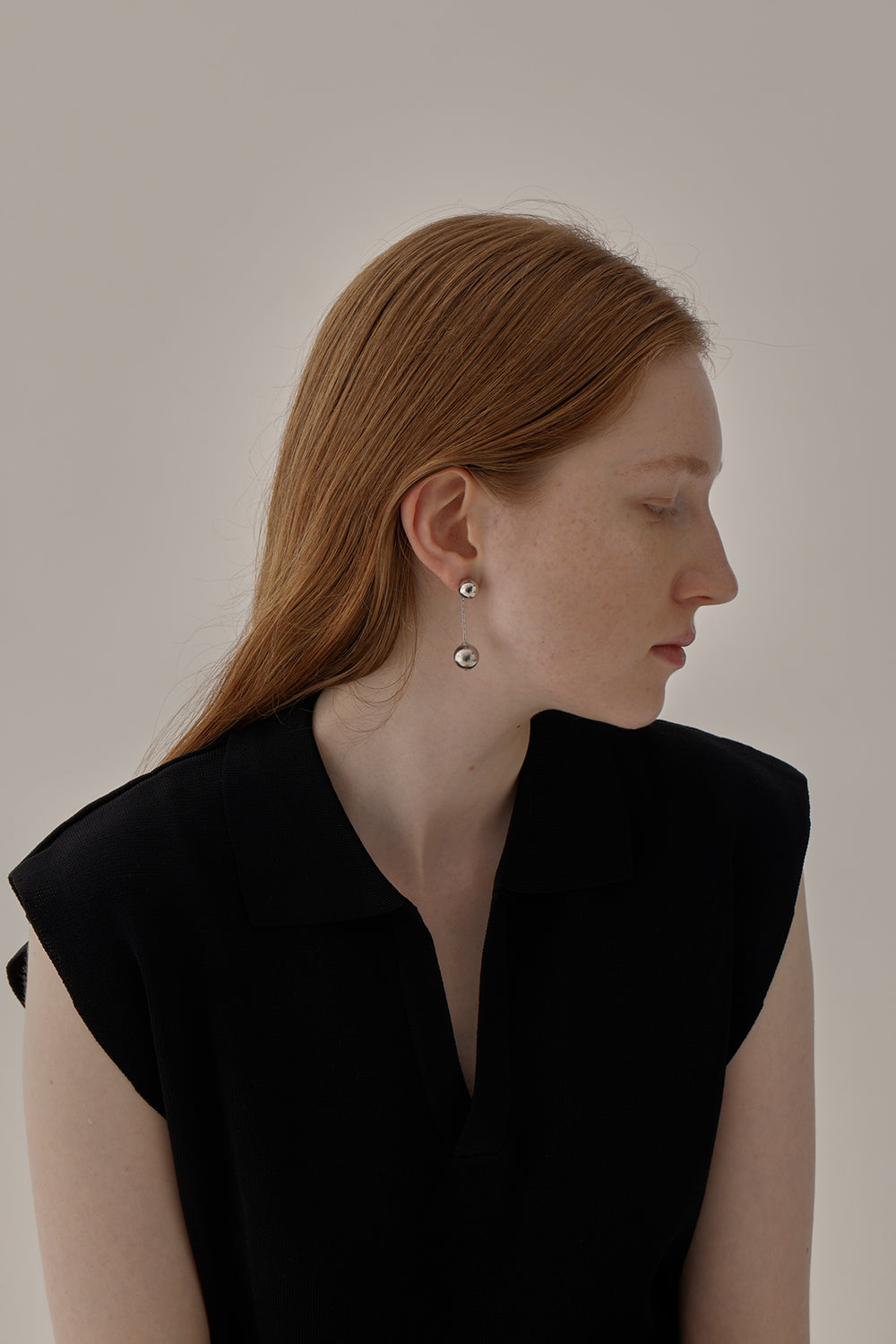 Ball Line Pierce/Earring