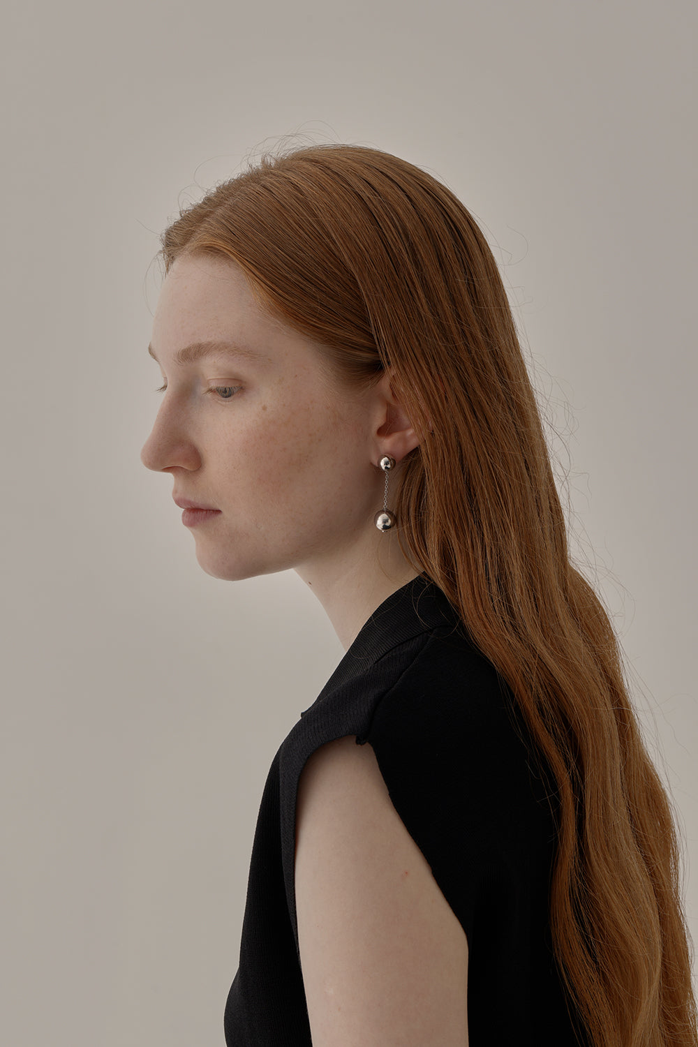 Ball Line Pierce/Earring