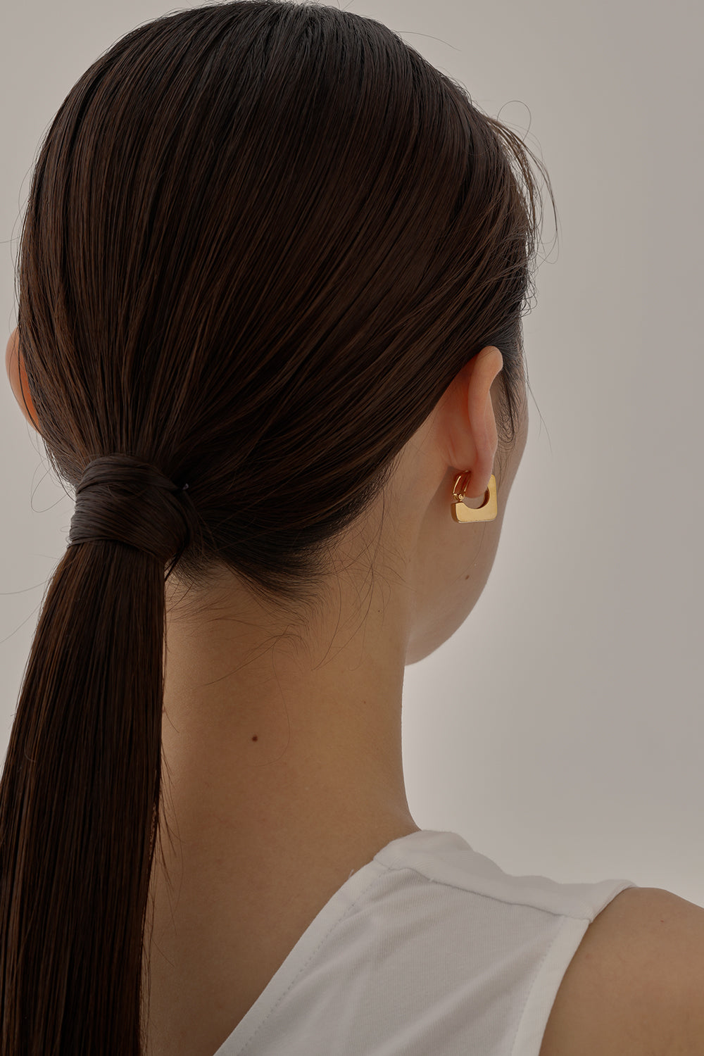 Square Pierce/Earring(L)