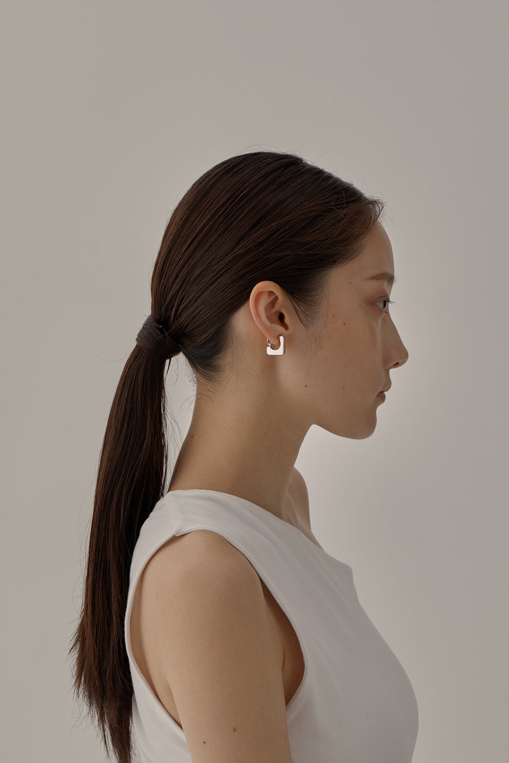 Square Pierce/Earring(L)
