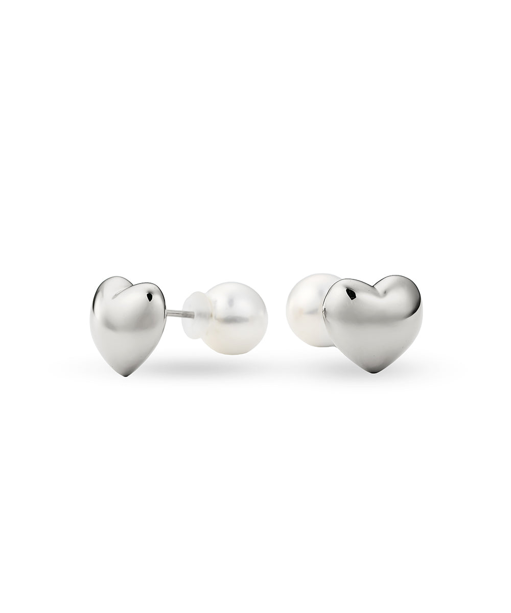 22 Pearl Pierced(Heart)