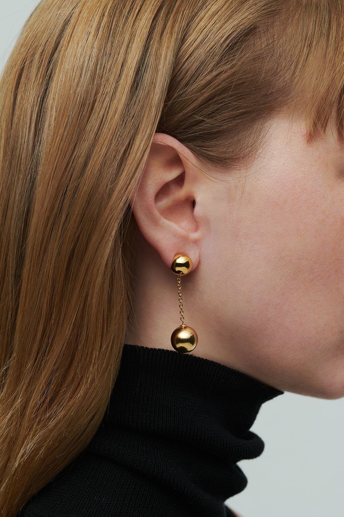 Ball Line Pierce/Earring