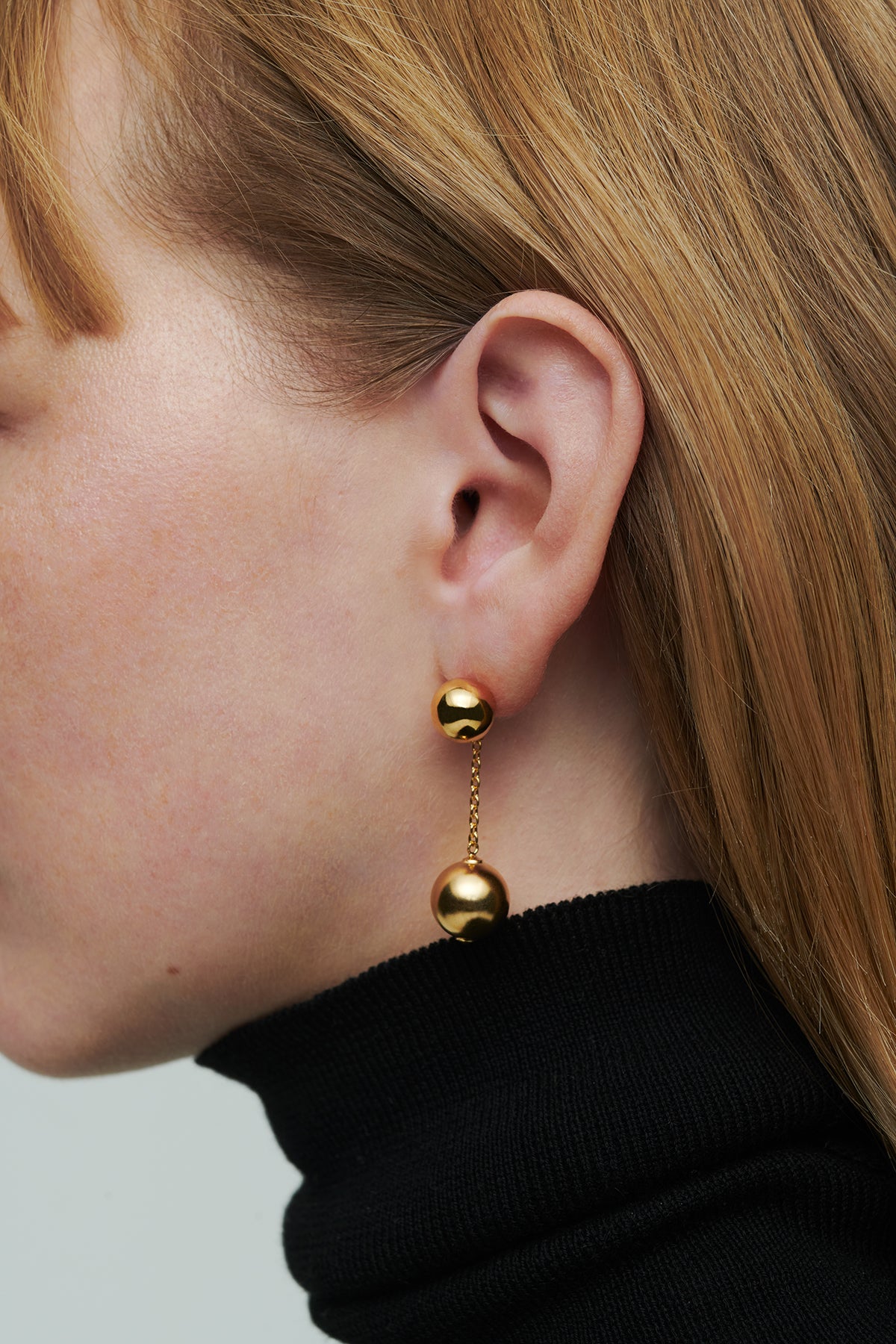 Ball Line Pierce/Earring