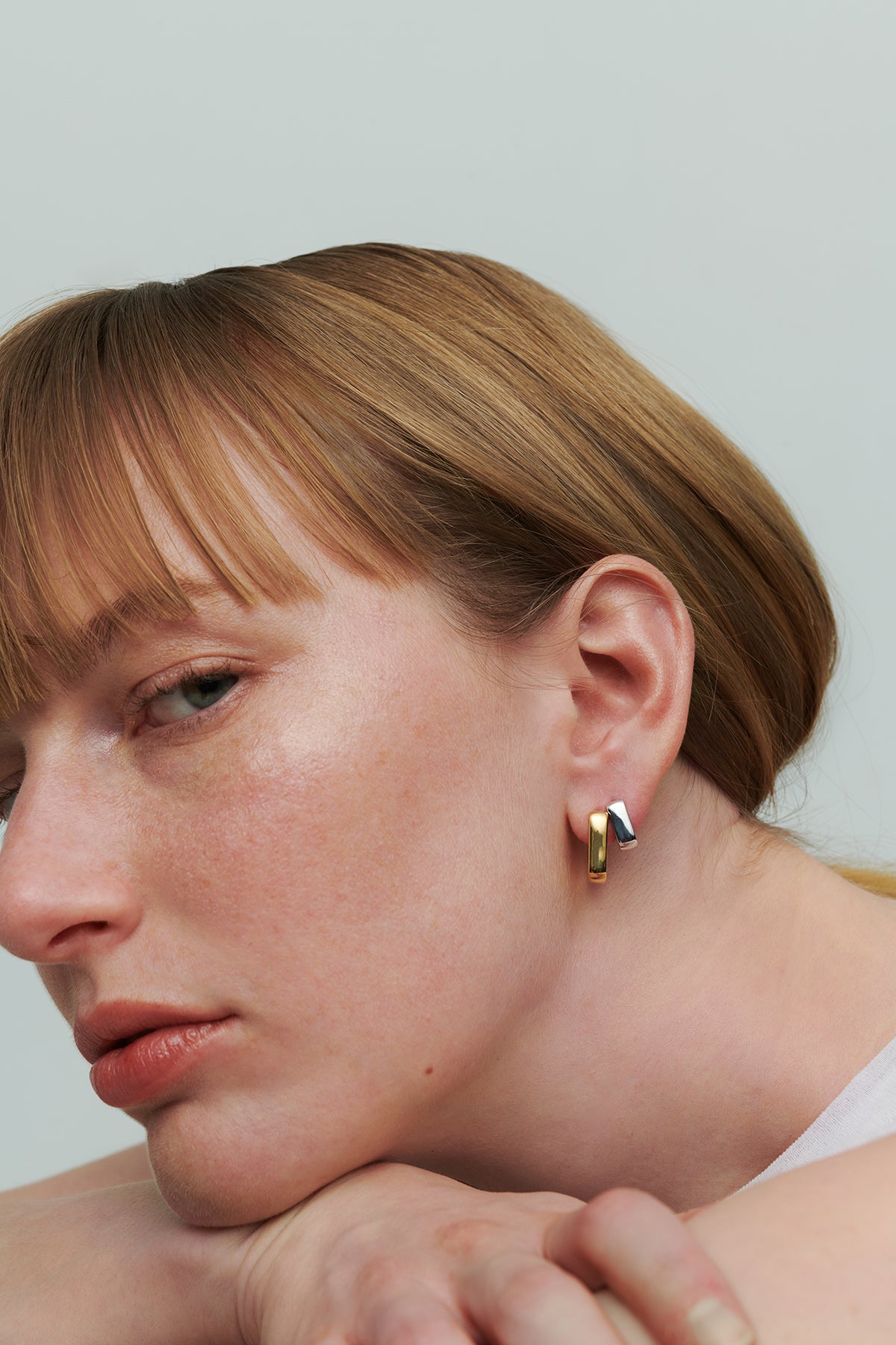 Square Pierce/Earring(L)