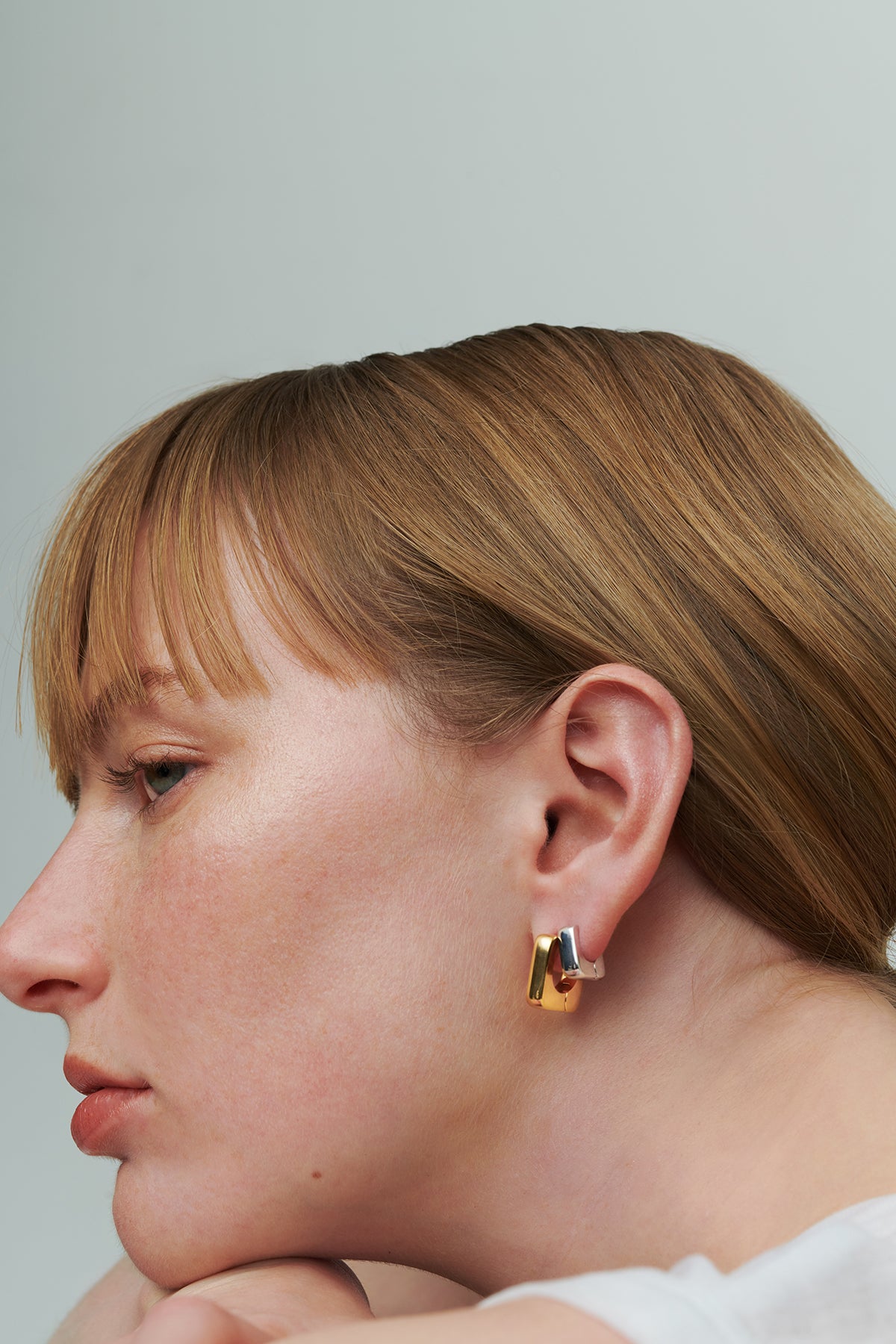 Square Pierce/Earring(L)