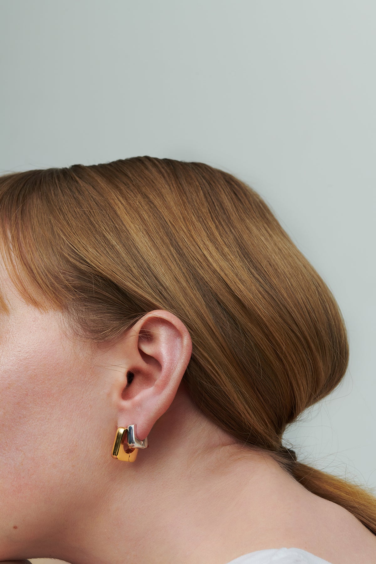 Square Pierce/Earring(L)