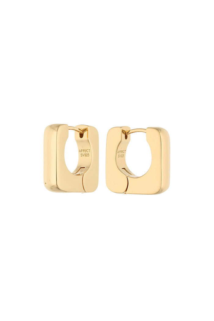 Square Pierce/Earring (L)