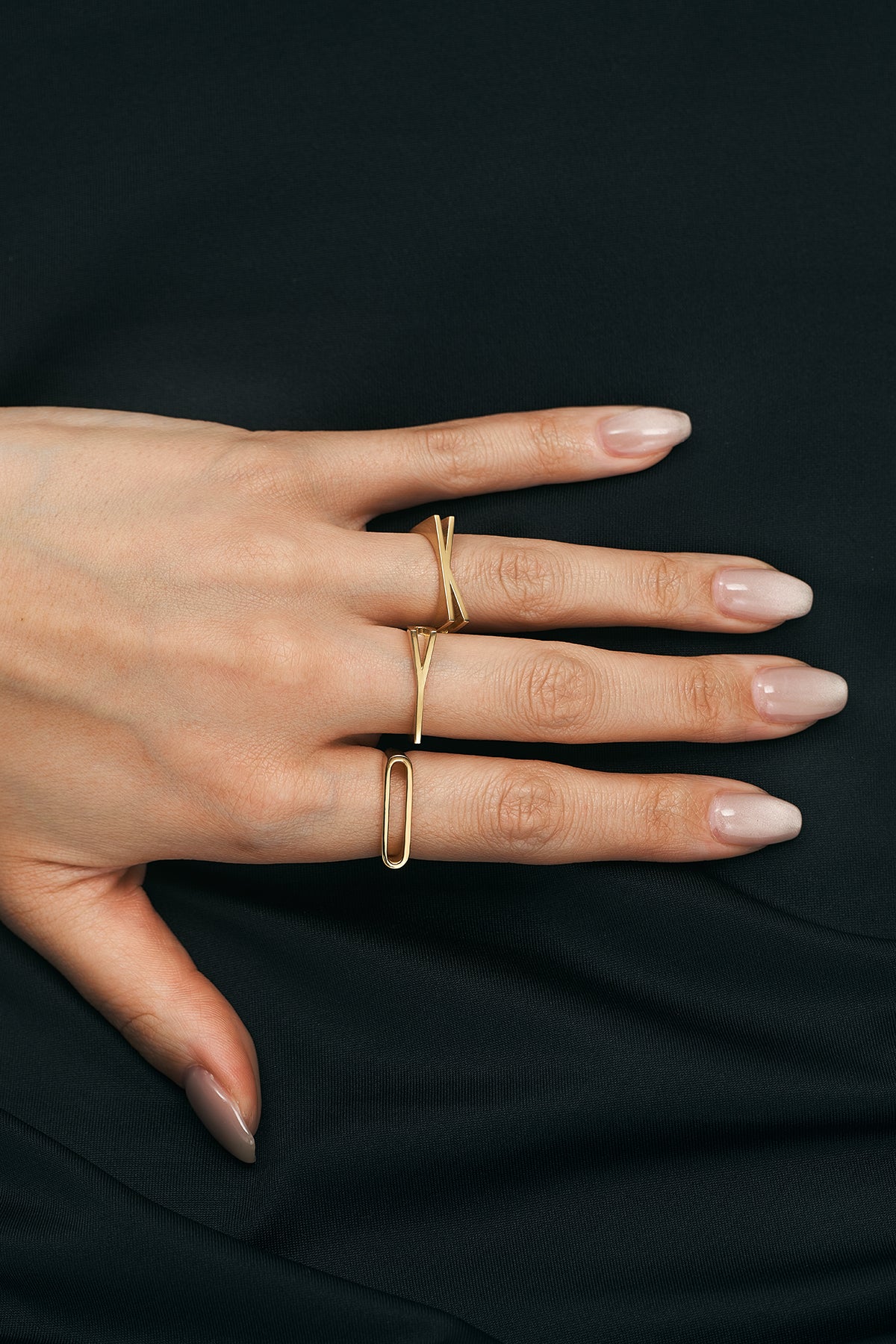 イニシャルリング｜小泉今日子デザイン監修【A beautiful name jewelry