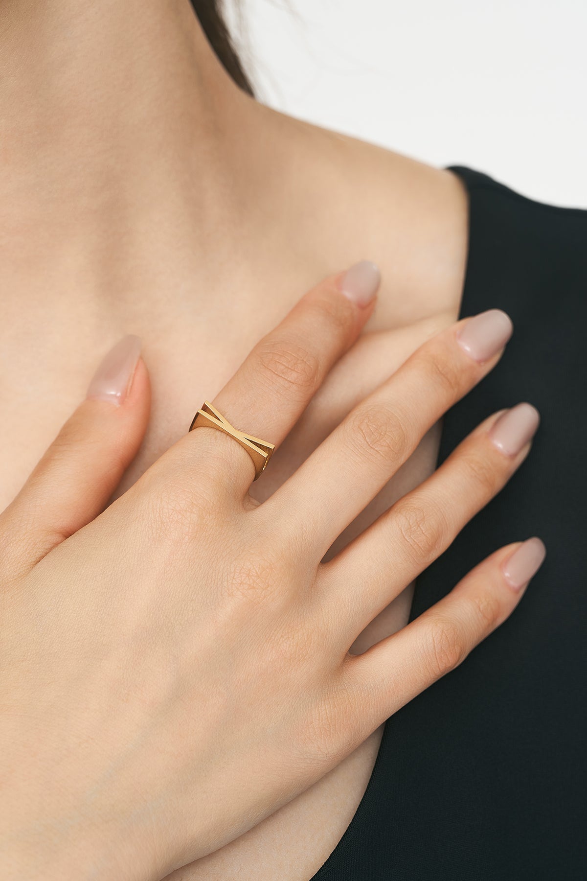 イニシャルリング｜小泉今日子デザイン監修【A beautiful name jewelry