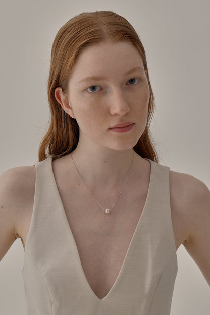 Single Pearl Necklace