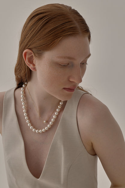 Single Pearl Necklace