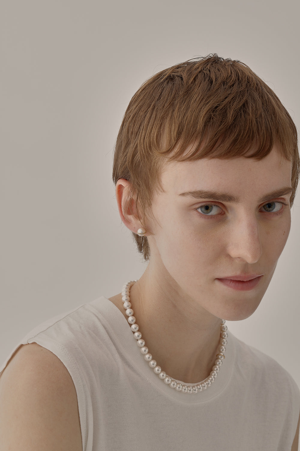 AFFECT Pearl & Chain Necklace (S) ネックレス Pearl & Chain Necklace (S) – AFFECT