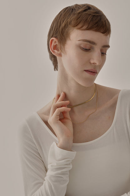 Set Necklace Sliver