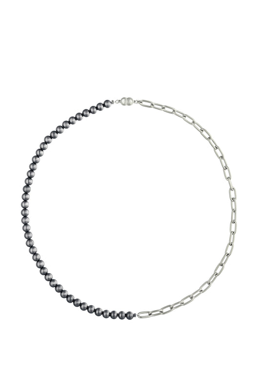 Silica & Chain Necklace (L)