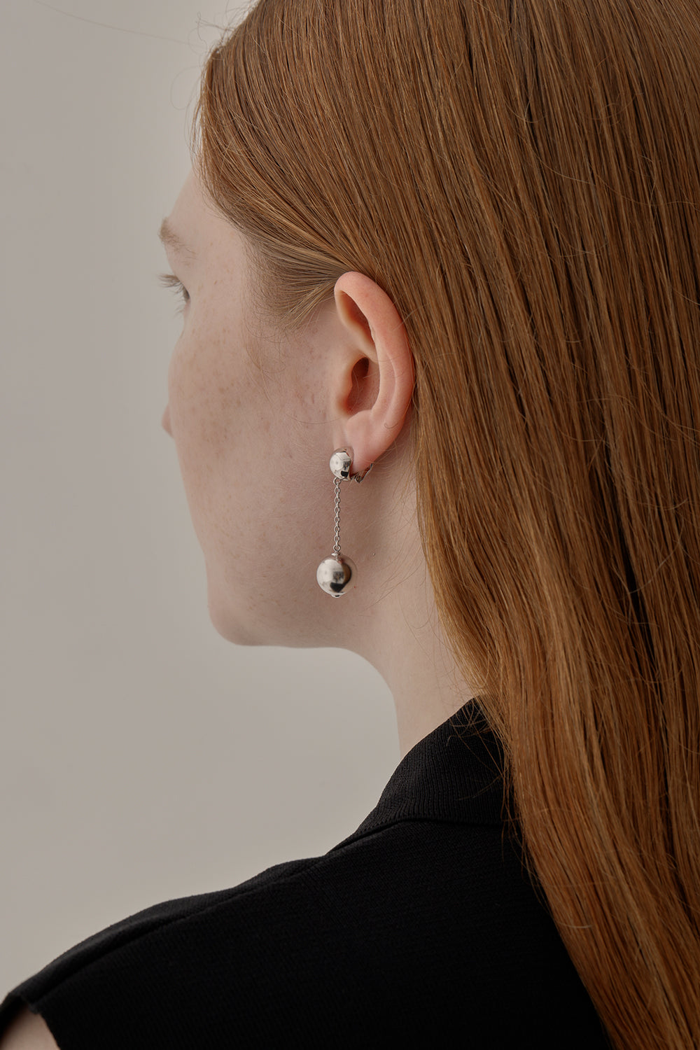 Ball Line Pierce/Earring