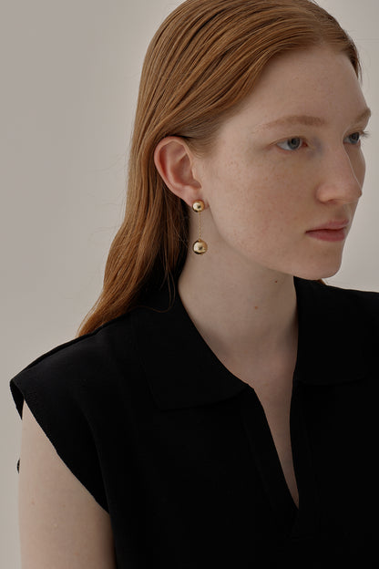 Ball Line Pierce/Earring