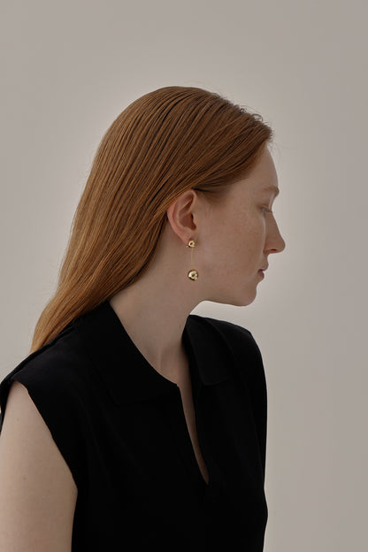 Ball Line Pierce/Earring