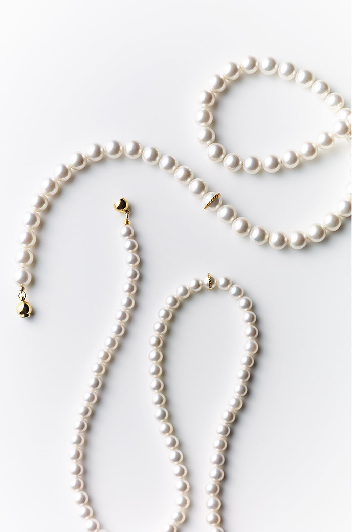 【lease】Pearl Necklace（6mm）