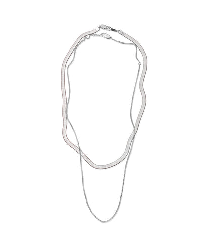 Set Necklace Sliver