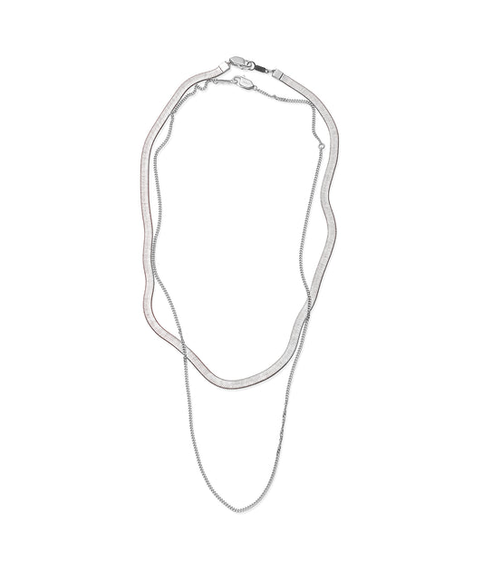Set Necklace Sliver