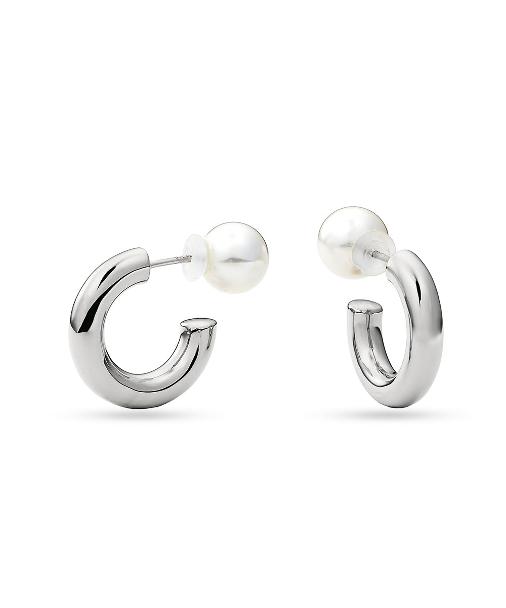 Pearl Hoops
