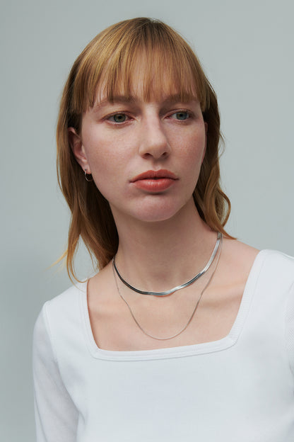 Set Necklace Sliver