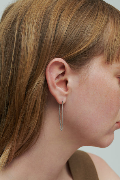 Line Hoop Pierce