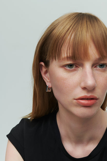 Square Pierce/Earring(L)