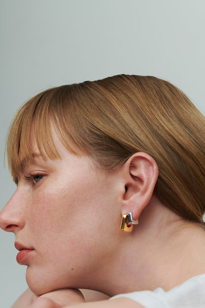 Square Pierce/Earring(L)